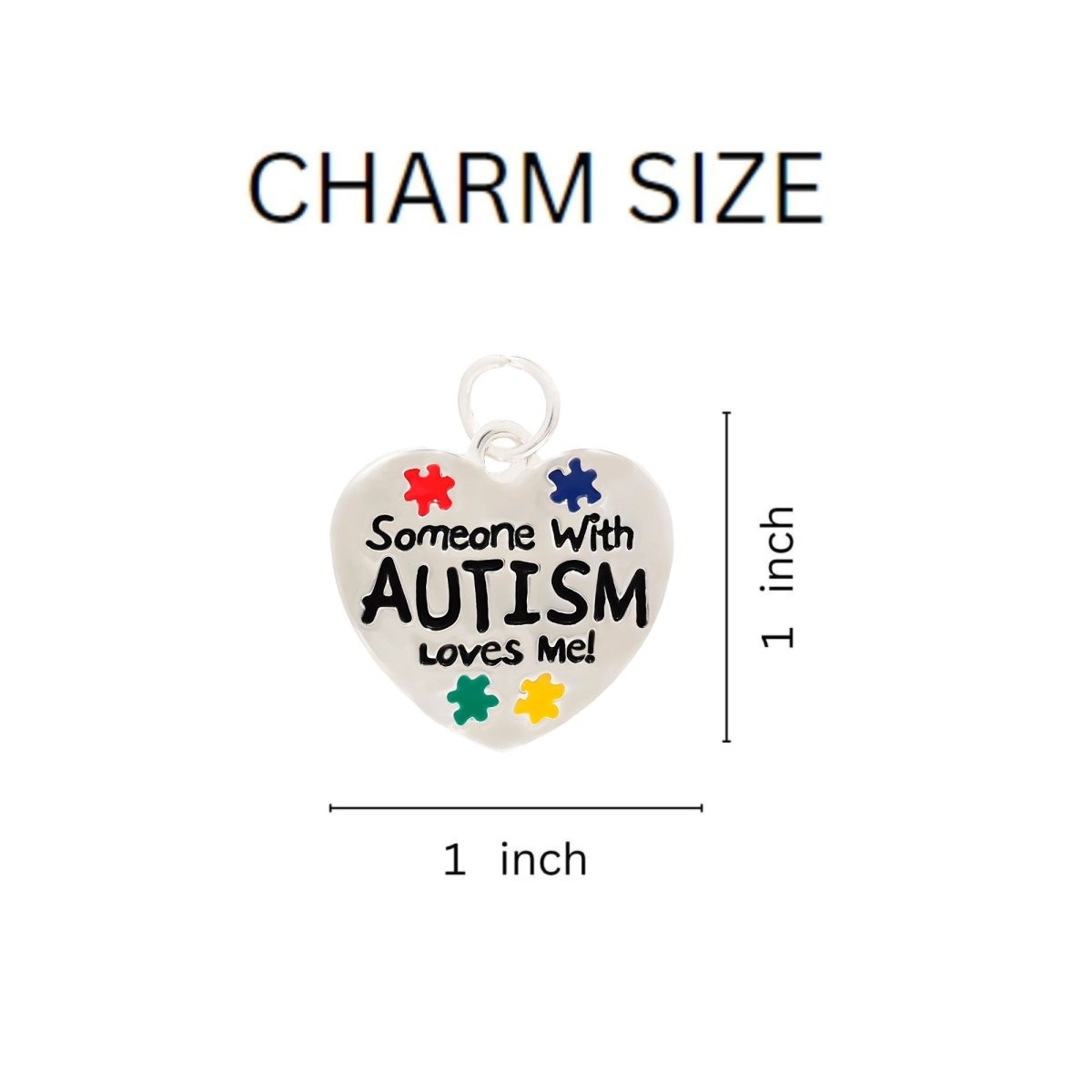 Someone With Autism Loves Me Hanging Charms