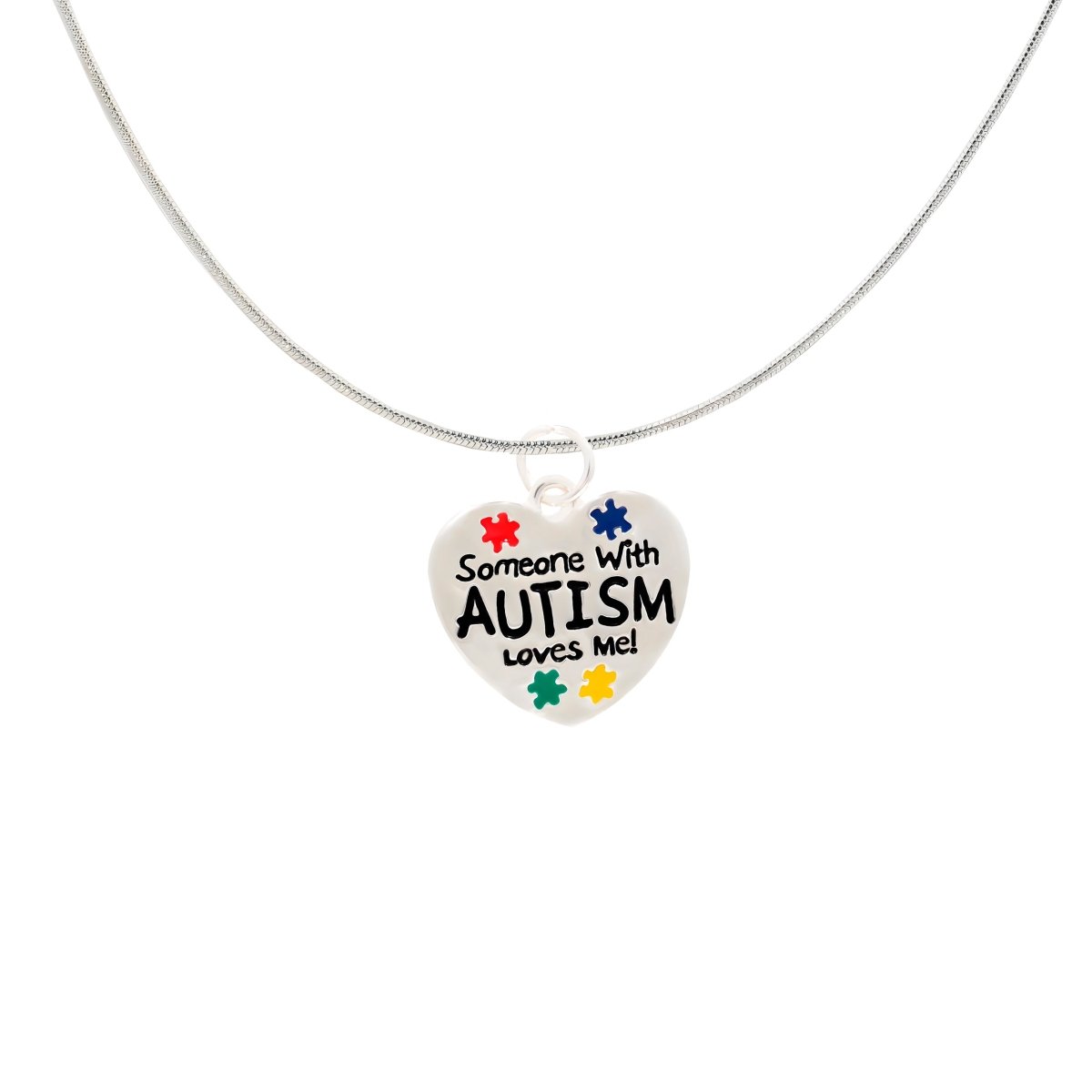 Someone With Autism Loves Me Necklaces