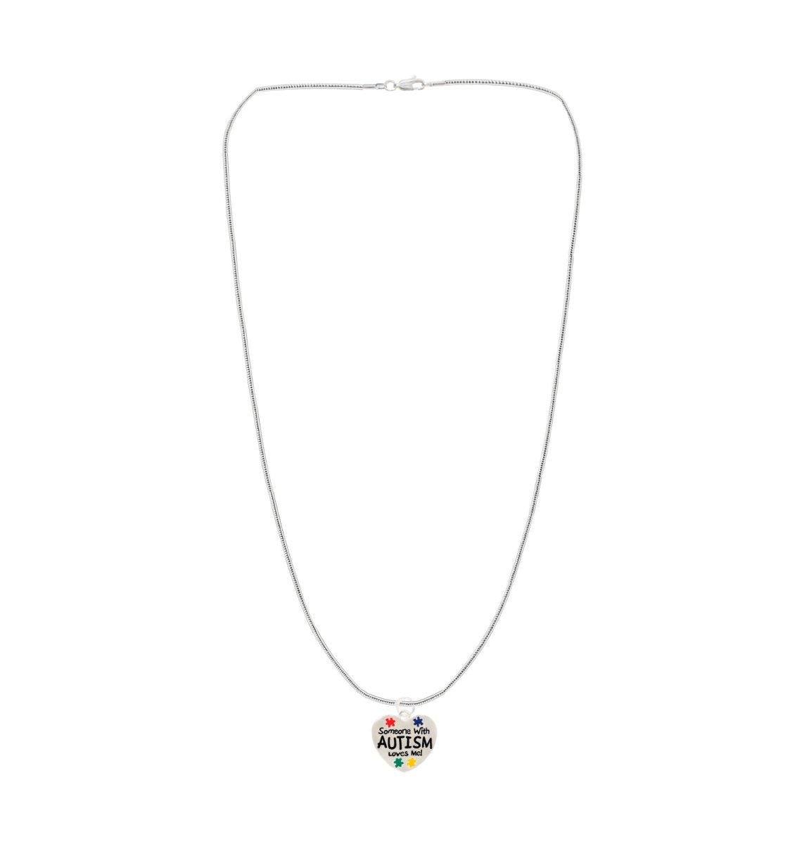 Someone With Autism Loves Me Necklaces