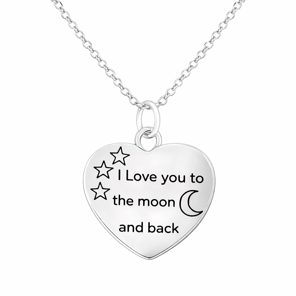 I Love You To The Moon And Back Charms