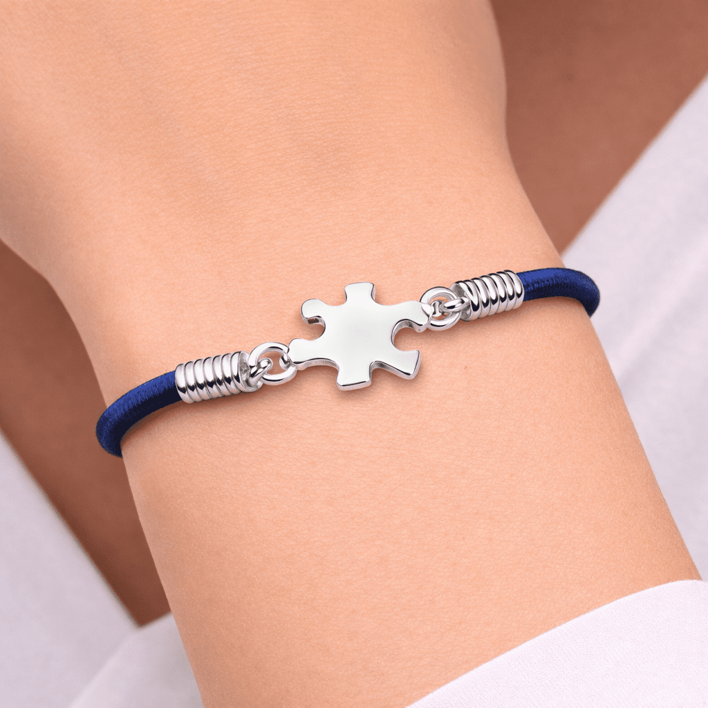 Autism Awareness Puzzle Piece Stretch Bracelets