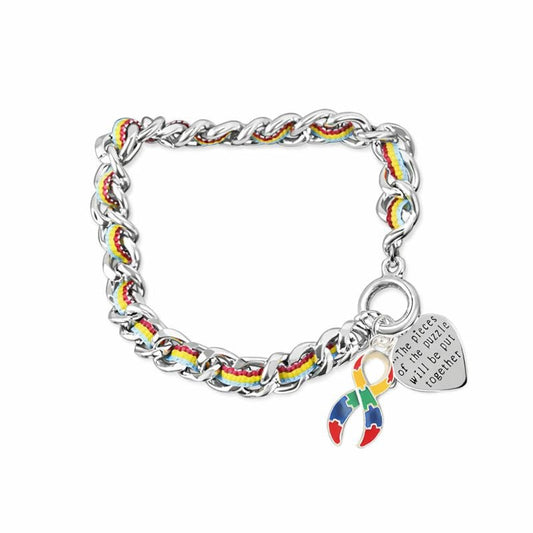 Autism Multiple Color Rope Bracelets