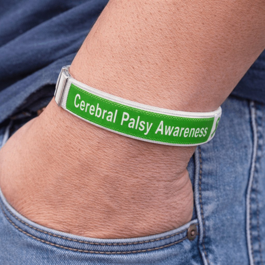 Cerebral Palsy Awareness Bangle Bracelets