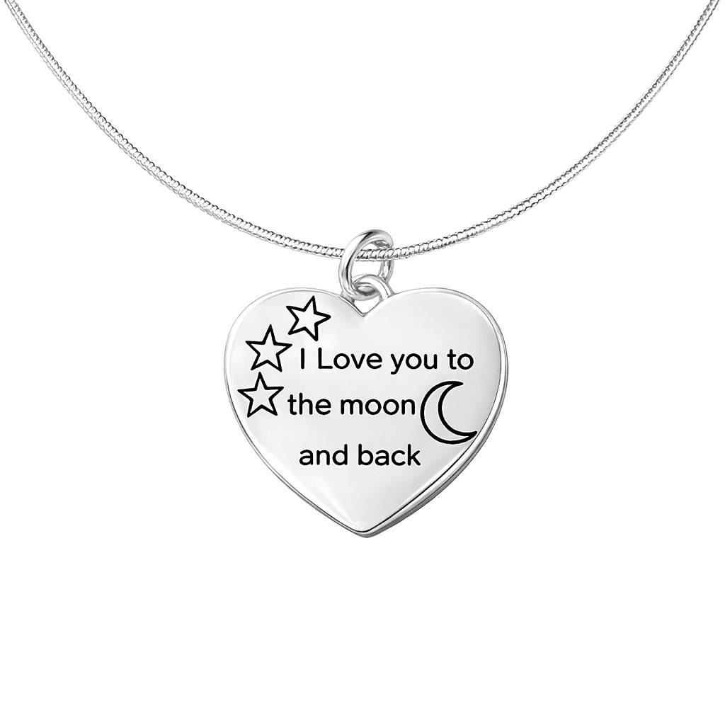 I Love You To The Moon And Back Necklaces