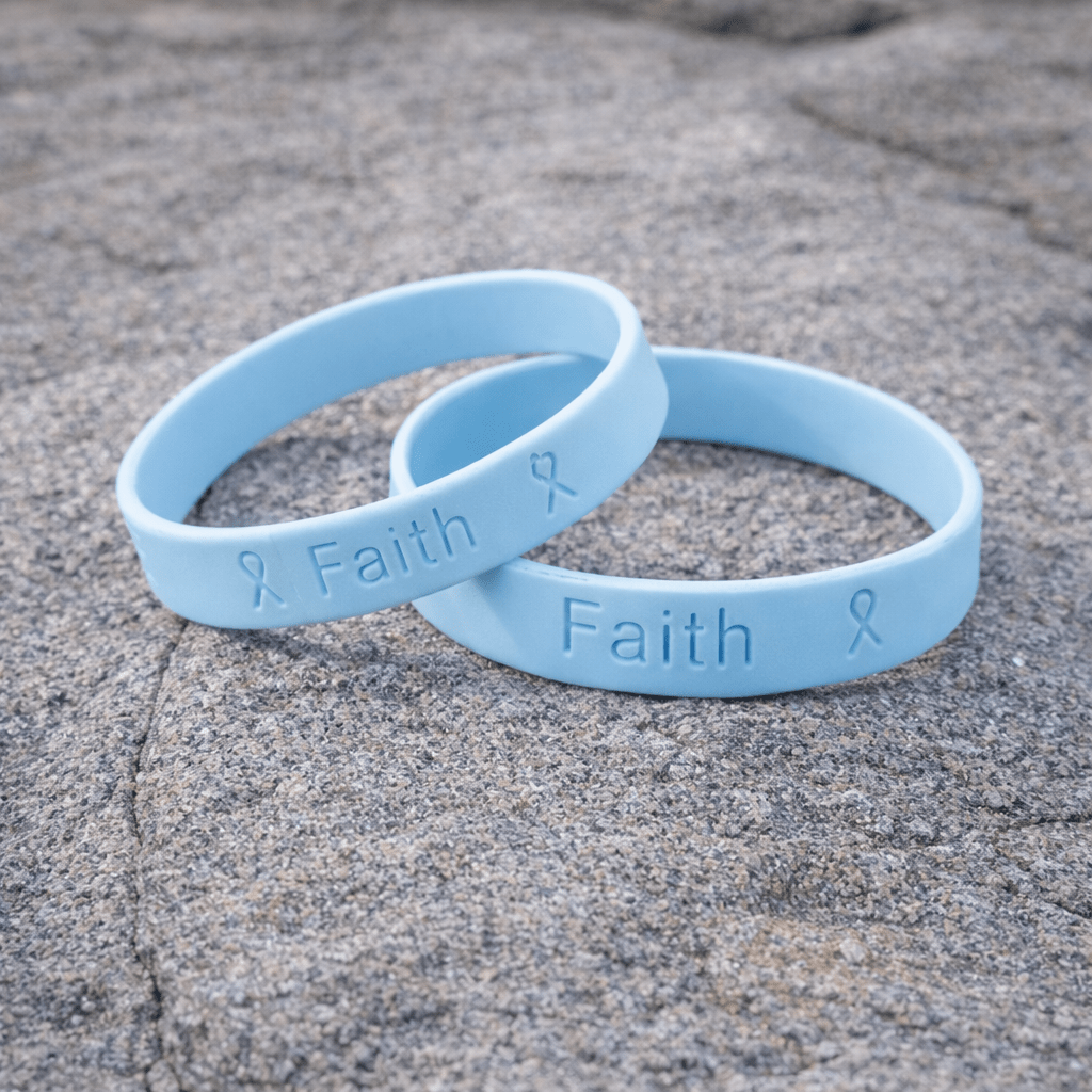 Prostate Cancer Silicone Bracelet Wristbands