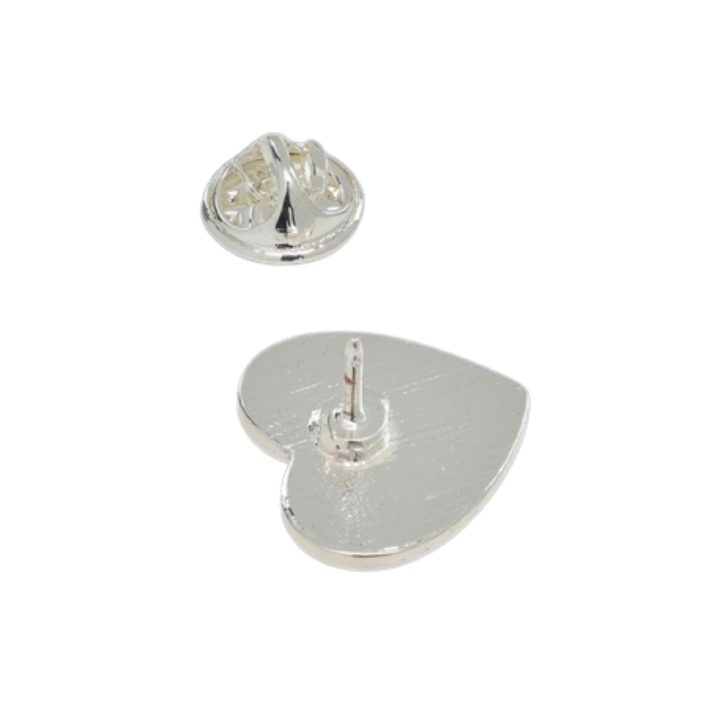 Rainbow Heart Shaped Gay Pride Pins