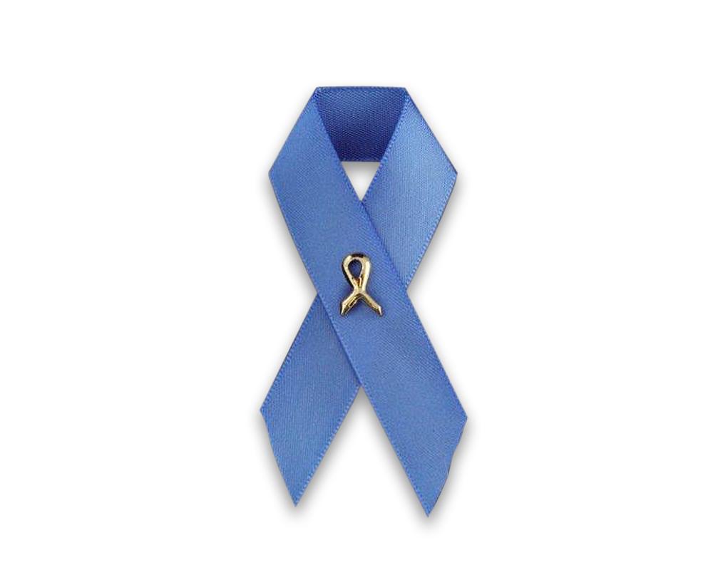 Satin Periwinkle Ribbon Awareness Pins